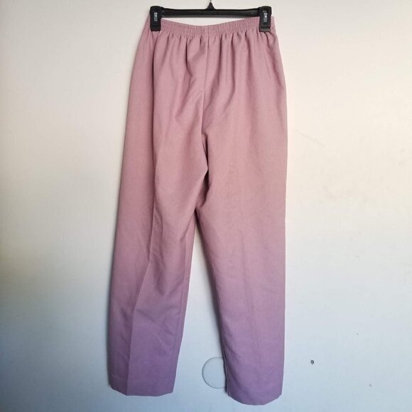 Alfred Dunner Elastic Waist Trouser Long Pants 10 - Picture 3 of 9